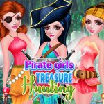 Pirate Girls Treasure Hunting