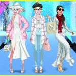 Winter White Outfits: Dress Up Game